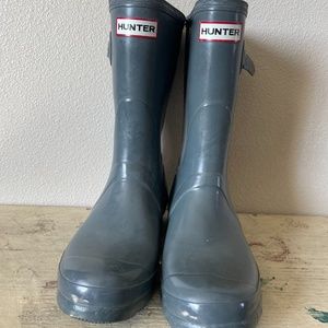 Excellent condition Hunter Wellies Women's Original Short Boot size 7M/8F